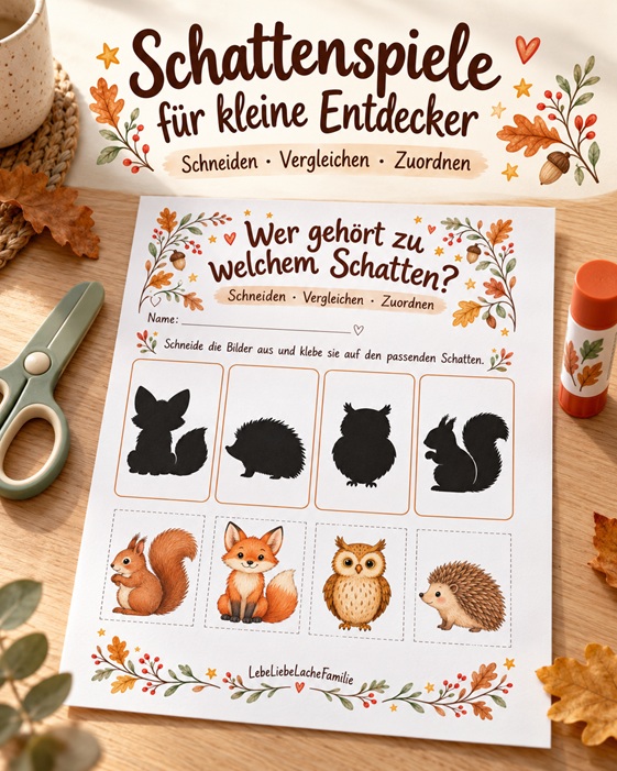 Schattenspiele für kleine Entdecker