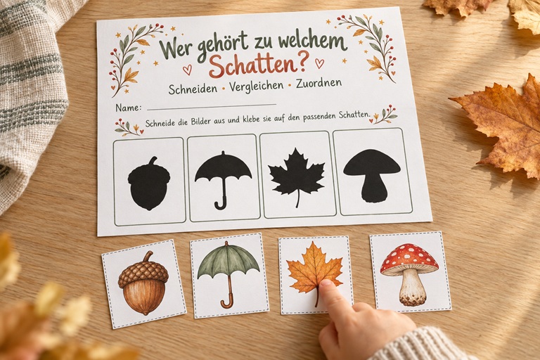 Schattenspiele für kleine Entdecker